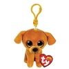 Image de Peluche Beanie Boo's Clip Zuzu Le Chien Marron