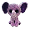 Image de Peluche Beanie Boo's Small Eva L'Eléphant Violet