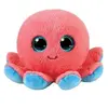 Image de Peluche Beanie Boo's Sheldon la pieuvre 15 cm Rose