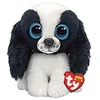 Image de Peluche Beanie Boo's Small Sissy Le Chien Blanc et Noir