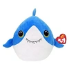 Image de Animal en peluche Squish a Boos Small Finsley le Requin 20 cm Bleu et Blanc