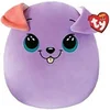 Image de Peluche Squish A Boos Medium Bitsy Le Chien Violet