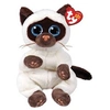 Image de Peluche Beanie Babies Small Miso Le Siamois Marron