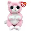 Image de Peluche Beanie Bellies Lillibelle Le Chat Rose
