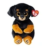 Image de Animal en peluche Beanie Bellies Randi le chien 15 cm Noir et Marron