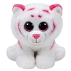 Image de Peluche Tabor le Tiger Beanies Small Rose et Blanche 15 cm