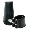 Image de Ligature Cuir Sib et Couvre-bec - LC21L Ligatures clarinette Sib