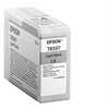 Image de Epson T8507 - 80 ml - noir clair - original - cartouche d'encre - pour SureColor P800, P800 Designer Edition, SC-P800