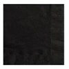 Image de Petites serviettes en papier noires (x20)