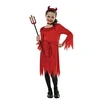 Image de déguisement petite diablesse fille - 8/10 ans - rouge - 997486