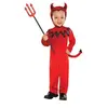 Image de déguisement diable rouge bébé - 3/4 ans - rouge - 997531