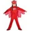 Image de déguisement pyjamasque bibou enfant - 3/4 ans - rouge - 9902948