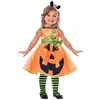 Image de déguisement citrouille adorable fille - 2/3 ans - orange - 9903392