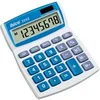 Image de Ibico 208X - Calculatrice de bureau - 8 chiffres - panneau solaire, pile - blanc, bleu