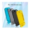 Image de 4pcs silicone demi-pack de protection étui de couleur pure pour switch lite console - multicolore
