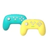 Image de Mini poignée de jeu de contrôleur de commutateur sans fil pro pour n-switch bluetooth gamepad - jaune
