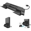 Image de Station de chargement pour chargeur vertical à double contrôleur pour ps4 / ps4 slim / ps4 pro - noir