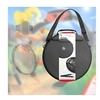 Image de Etui de rangement eva protection bag portable travel crossbody pour ns switch fitness ring - noir