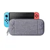 Image de Sac de rangement en étui de transport rigide mince en eva pour console nintendo switch gris - multicolore