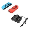 Image de Chargeur dock station charger avec indication led pour nintendo switch joy-con - noir