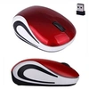 Image de Souris de jeu sans fil Mini optique mignon 2.4 GHz pour ordinateur portable PC rouge - rouge