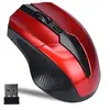 Image de Souris de jeu sans fil Récepteur USB optique 2,4 GHz PC pour ordinateur portable - rouge