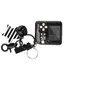 Image de Mini machine de jeu 26 en 1 porte-clés puzzle portable pour enfant - noir