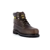 Image de Caterpillar Boots à lacets homme HOLTON marron foncé en cuir 46