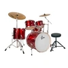 Image de Drums Set Energy Red 22'' Batterie Standard