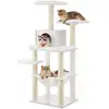 Image de Arbre à chat confortable, Blanc Nuage