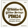 Image de PB024 - Corde au détail Filée Phosphore Bronze 024 Guitare acoustique