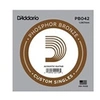 Image de Corde au détail Guitare acoustique Filée Phosphore Bronze 042 - PB042