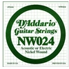 Image de Corde au détail pour guitare électrique - Filet rond 024