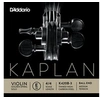 Image de 4/4 Kaplan Corde Mi Medium/acier PLEIN-a Boule Cordes violon