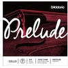 Image de 3/4 Prelude Corde Re Medium/file Nickel Cordes violoncelle