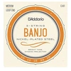Image de EJ61 Jeu Nickel pour Banjo 5 Cordes 10-23 Medium Cordes pour banjo