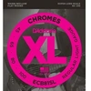 Image de ECB81SL Chromes soft 40-100 - Jeu de cordes filet plat basse électrique diapason extra long