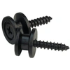 Image de Solid Brass End Pins - Black (pair) ATTACHE COURROIES ET STRAPLOCKS
