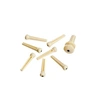 Image de Bridge Pins With End Pin Set Of 7 Ivory With Black Dot Pièces détachées