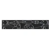 Image de Sangle guitare nylon Joe Satriani 5cm - Silver Sketches 50JS05