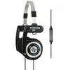 Image de PORTA PRO mic Casque supra-auriculaire filaire noir, argent serre-tête léger, micro-casque, limitation de volume