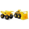 Image de Véhicule de chantier - Pack de 2 véhicules - Camion Benne et Chargeur Frontal Caterpillar
