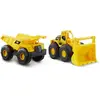 Image de Caterpillar - Camion Benne Et Bulldozer 2 Vehicules 25 Cm Pour Enfant