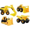 Image de Caterpillar - Pack De 4 Vehicules De Construction Pour Enfant