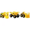 Image de Caterpillar  -construction Fleet Pack De 3 Vehicules 25 Cm Camion Pour Enfant