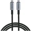 Image de - Câble USB - 24 pin USB-C (M) pour 24 pin USB-C (M) - USB4 - 1.2 m - jusqu'à 240 W de puissance, charge et synchronisation, débit de transfert de