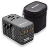 Image de Verbatim Adaptateur de Voyage GaN UTA-06 100W, Adaptateur Universel avec 2 Ports USB-C et 2 Ports USB-A, Charge Rapide, Prise Universelle, utilisable dans Le Monde Entier, Noir, 100 250V en occasion ou reconditionné