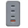 Image de - Adaptateur secteur - GaN - CA 100-240 V - 200 watt - connecteurs de sortie : 4