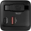 Image de - Adaptateur secteur - GaN - 65 watt - 3.25 A - PD 3.0, QC 3.0 (2 x USB-C, USB) - noir