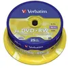 Image de - 25 x DVD+RW - 4.7 Go 4x - argent mat - spindle